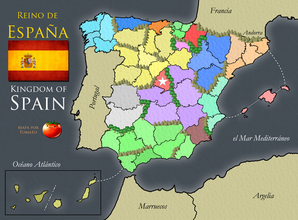 the map